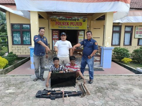 Dua Pelaku Curat di Pujud Akhirnya Ditangkap Polisi