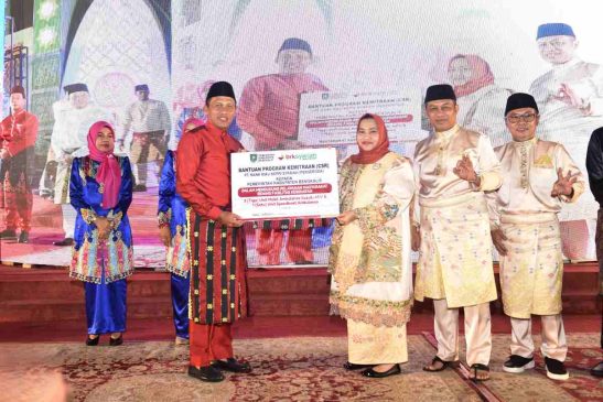 BRK Syariah Beri Bantuan Ambulance Kepada Pemkab Bengkalis