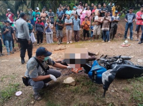 Mayat Guru di Kampar Ditemukan Dibakar