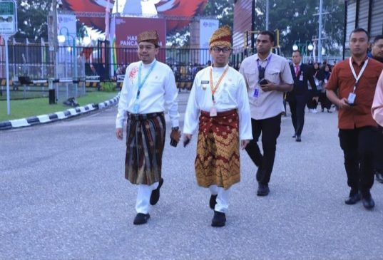 Wakil Ketua DPRD Pekanbaru Hadiri Upacara Lahirnya Pancasila 2024 di Blok Rokan