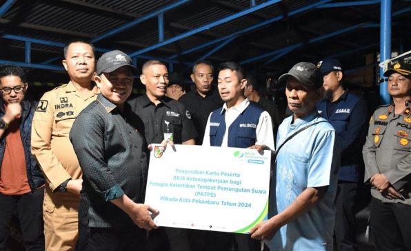 Ketua DPRD Pekanbaru Bersama Forkopimda Turut Pantau Kesiapan di Sejumlah TPS