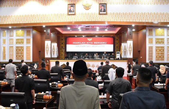 DPRD Pekanbaru Tetapkan Susunan AKD 2024-2029