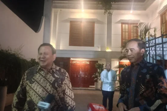 Jokowi Penuhi Undangan Makan Malam Presiden Prabowo