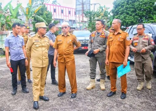 Pj. Bupati Tapteng Tinjau Asset Pemkab yang Akan Dilelang
