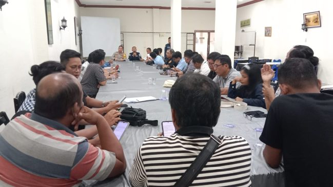 Polres Sibolga Gelar Cofee Morning Bersama Insan Pers