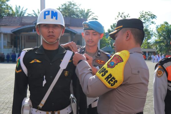 Nataru, Polres Sibolga Gelar Apel Pasukan Ops Lilin Toba 2024 