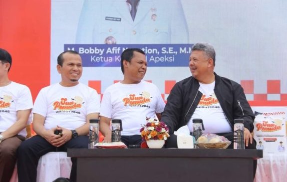 Ketua DPRD Kota Pekanbaru, Muhammad Sabarudi ST Hadiri Pembukaan Pekanbaru Bukit Barisan Fun Run 5K