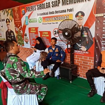 Koramil Kota Sibolga Gelar PAM di Pelabuhan Lama Kota Beringin