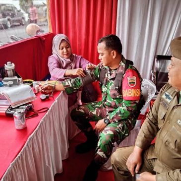 Babinsa dan Anggota Pos Pengamanan Nataru Jalani Pemeriksaan Kesehatan