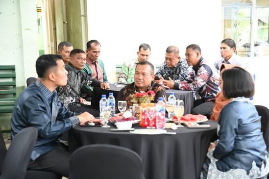 Walikota Sibolga Hadiri Open House Syukuran Hari Natal Danrem 023/KS 