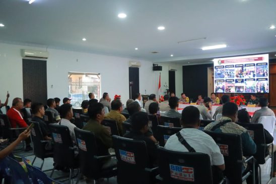 Kapolres Sibolga Gelar Refleksi Akhir Tahun 2024 dan Outlook Tahun 2025.