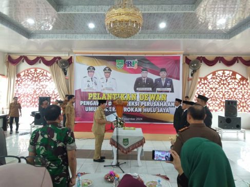 Bupati Rohul Lantik Dewan Pengawas dan Dewan Direksi Perumda