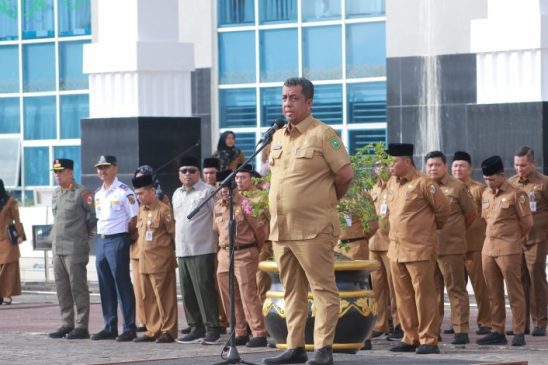 Apel Perdana, Pj Walikota Pekanbaru Minta Pegawai Bekerja Sesuai Tupoksi