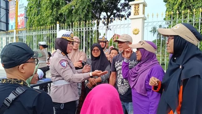 Operasi Lilin, Ditlantas Polda Riau Kampanye Keselamatan di CFD