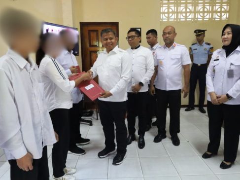 Sebanyak 115 Warga Binaan Lapas Pekanbaru Terima Remisi Khusus Natal