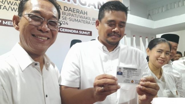 Bobby Nasution: Saya Kader Gerindra Sekarang