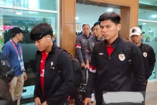 Timnas Indonesia Tiba di Solo