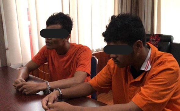 Polsek Bukit Raya Ringkus 2 Begal Mengaku Anggota Polisi