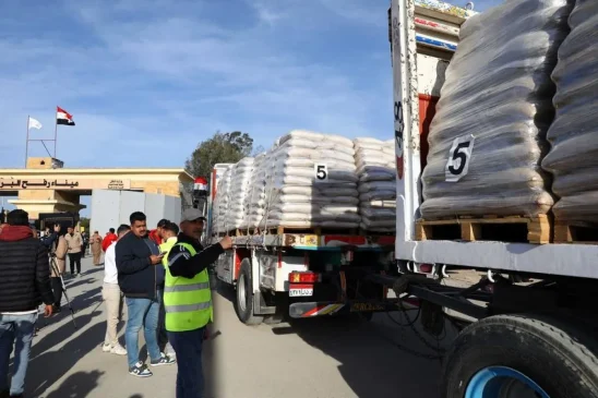 Ribuan Truk Bantuan Dikirim ke Gaza