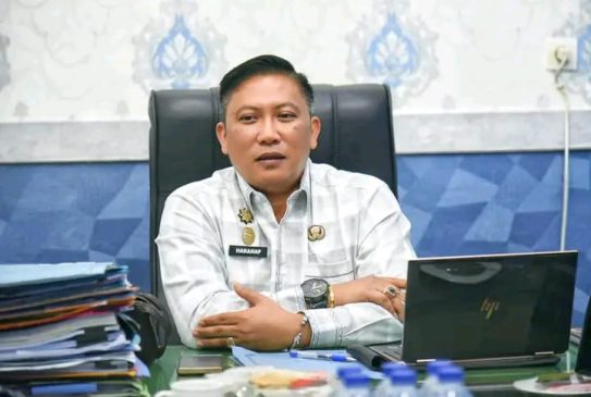 Sekdakab Tapteng Terima Kunjungan BKOW Provinsi Sumut