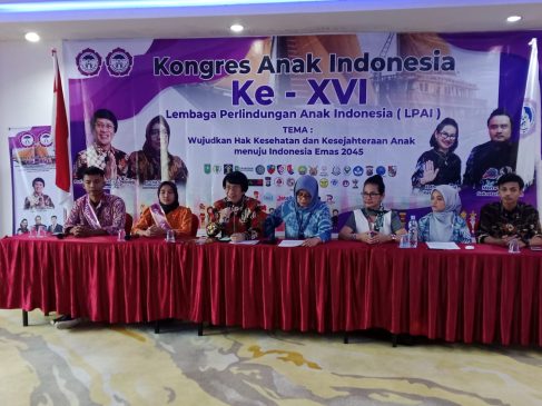 Kongres Anak Indonesia XVI Tahun 2025 di Pekanbaru: Wujudkan Hak Anak Menuju Indonesia Emas 2045