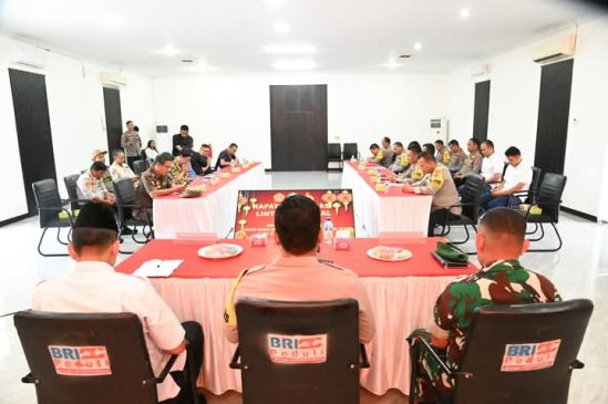 Rakor Lintas Sektoral Pengamanan Tahun Baru Imlek 2576 di Kota Sibolga