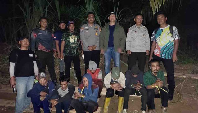 Polres Kuansing Ungkap Kasus Illegal Logging di Hutan Rimbang Baling