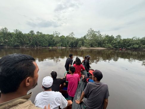 Nelayan Warga Tanjung Pasir Inhil Diterkam Buaya 