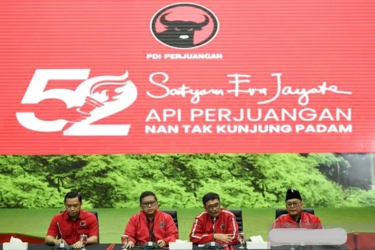 PDIP Tak Undang Prabowo di HUT ke-52