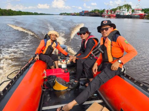 Hilang di Teluk Kentari, Tim SAR Lakukan Pencarian ABK Malaysia