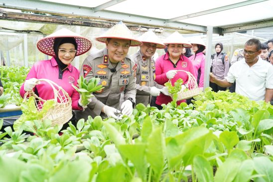 Polda Riau Luncurkan Program Pekarangan Pangan Lestari