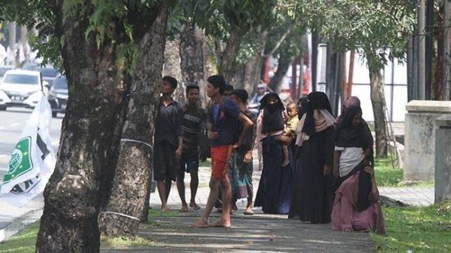 Pengungsi Rohingya Semakin Banyak Masuk ke Pekanbaru