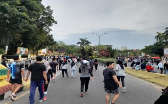 CFD di Jalan Sudirman Pekanbaru Ditiadakan Selama Ramadhan