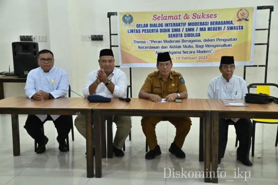 Dialog Interaktif Moderasi Beragama Lintas Siswa SMA/SMK/MA Negeri/Swasta se-Kota Sibolga