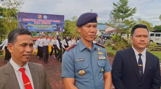 Mahasiswa STPS Ikuti Pendidikan Dasar Bela Negara di Lanal Sibolga