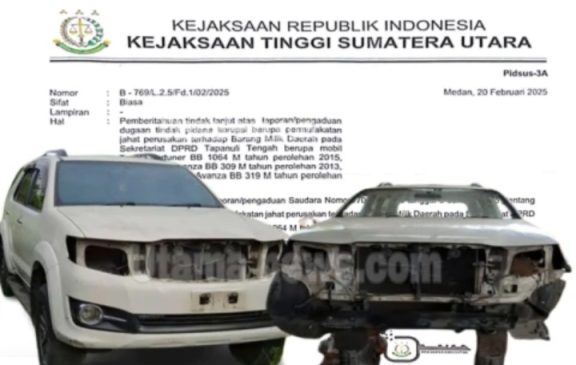 Kejatisu Sumut Perintahkan Kejari Sibolga Tindaklanjuti Dugaan Korupsi di Tapteng