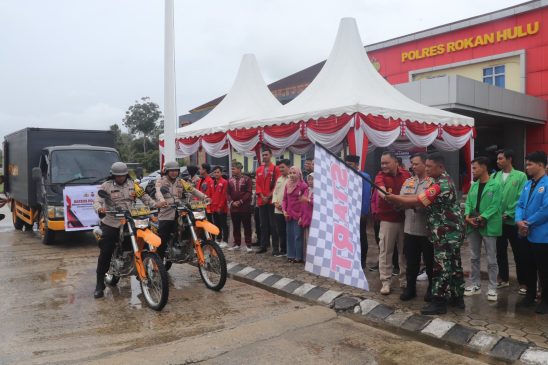 Kalapas Pasir Pangarayan Hadiri Baksos Polri Presisi, Menyambut Bulan Suci Ramadhan 2025