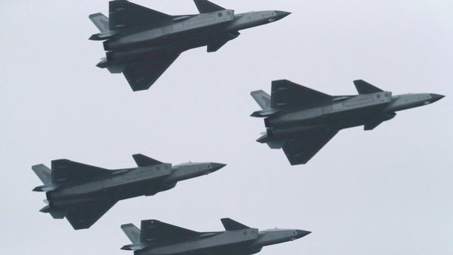 24 Pesawat Militer China Kepung Taiwan