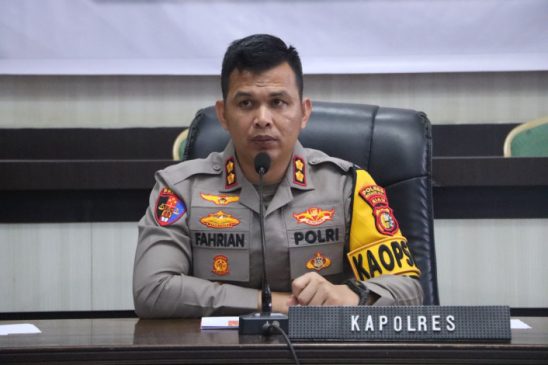 Polres Inhu Tilang 632 Pengendara Selama Operasi Keselamatan 2025