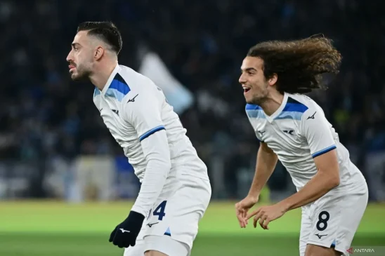 Taklukan AC Milan dengan Skor 2-1, Lazio Naik Peringkat Empat
