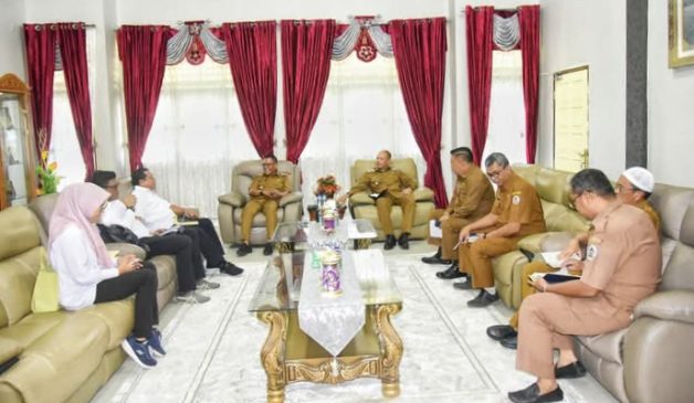 Bupati Tapanuli Tengah Terima Audiensi BPKP Sumatera Utara