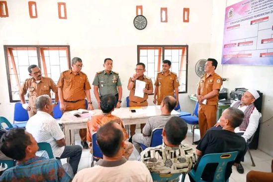 Bupati Tapanuli Tengah Turun Tangan Selesaikan Konflik di Desa Muara Bolak