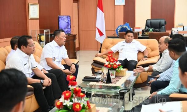 Wali Kota dan Wakil Wali Kota Sibolga Sambut Audiensi Bersama Bank Sumut Cabang Sibolga 