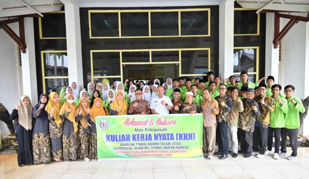 Bupati Tapanuli Tengah Lepas 42 Mahasiswa STAI Bahriyatul Ulum Ikuti KKN