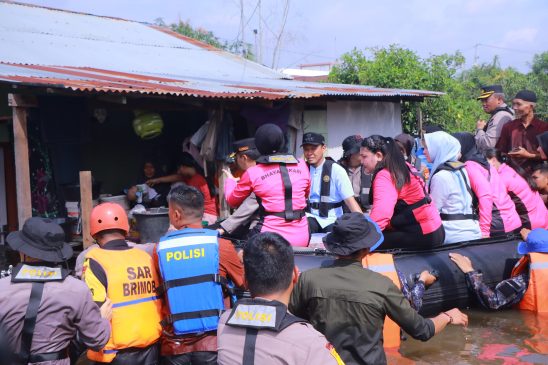 Jumlah Warga Terdampak Banjir di Pekanbaru Terus Bertambah