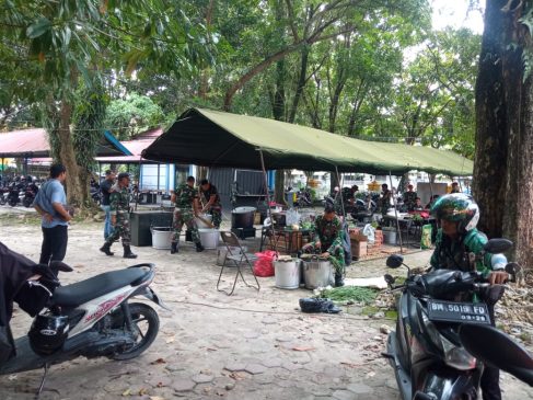 Dapur Umum MPP Mulai Beroperasi Pasok Makanan ke Pengungsian Korban Banjir di Pekanbaru