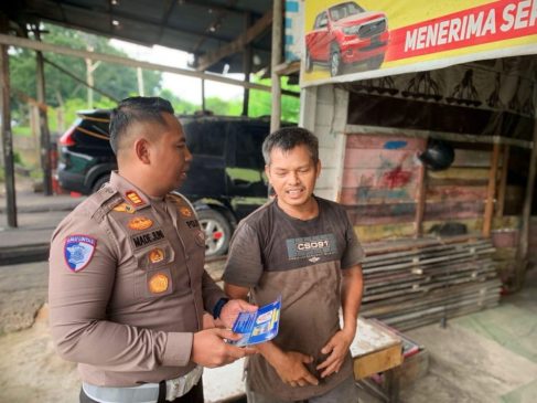 Knalpot Brong Dilarang Keras, Satlantas Polresta Pekanbaru Gelar Operasi Simpatik