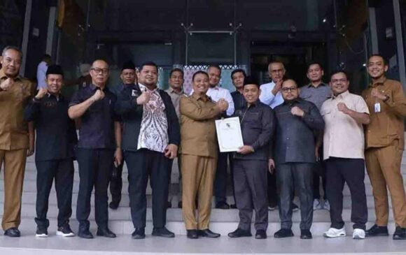 Pimpinan DPRD Pekanbaru Sambut Hangat Silaturahmi Wakil Wali Kota Markarius Anwar