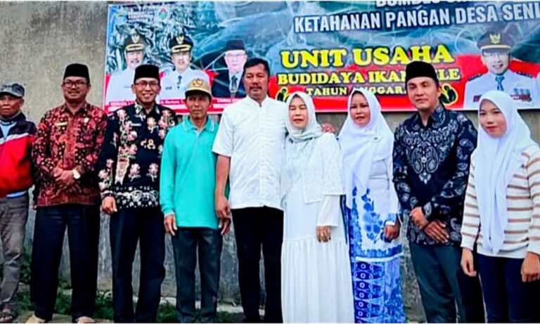 Bupati Kerinci Apresiasi Budidaya Ikan Lele BumDes Senimpik