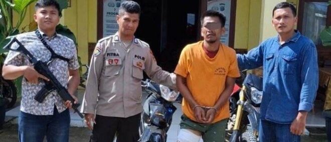 Pelaku Curanmor Ditangkap Polsek Kelayang